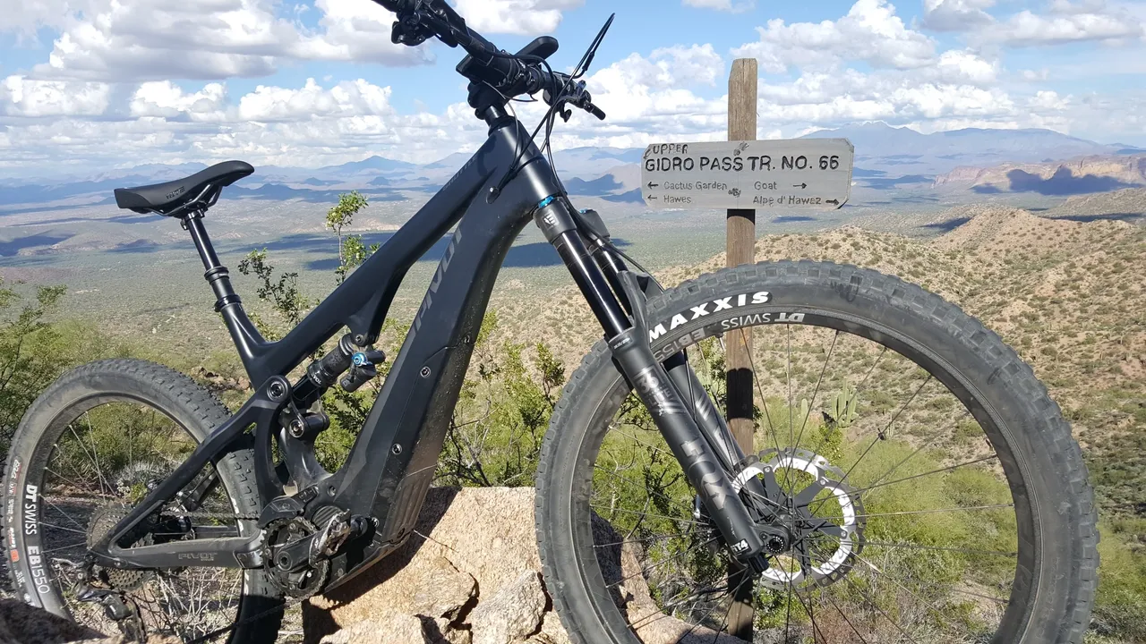 Above Las Sendas - The Goat Trail on a Pivot Shuttle