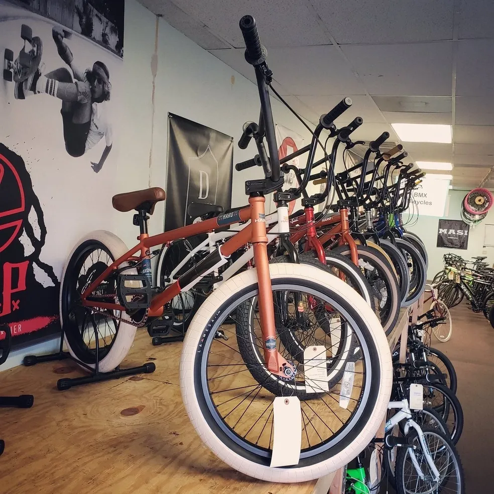 Big selection of BMX