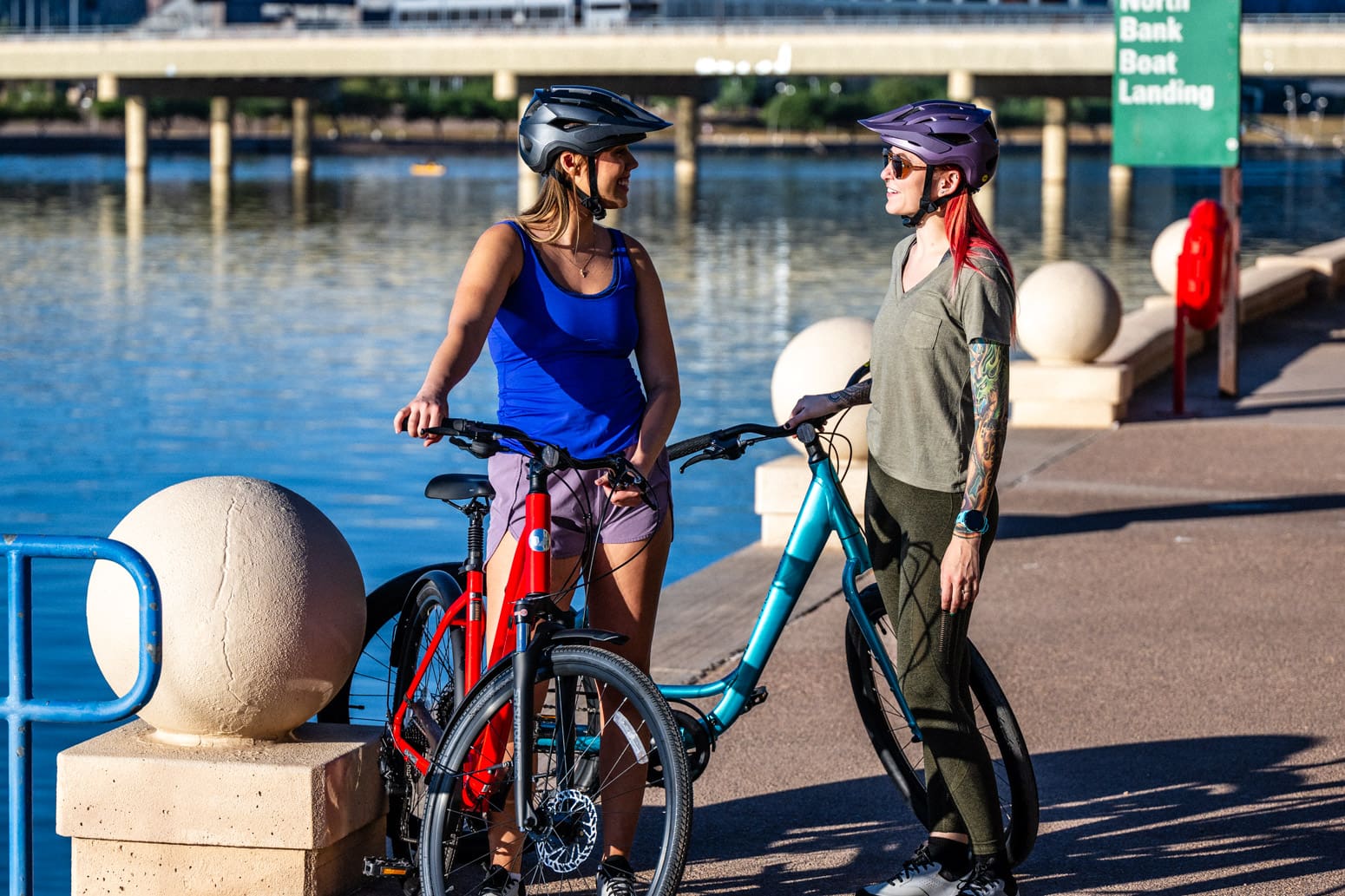 Large selection of commuter and campus bikes