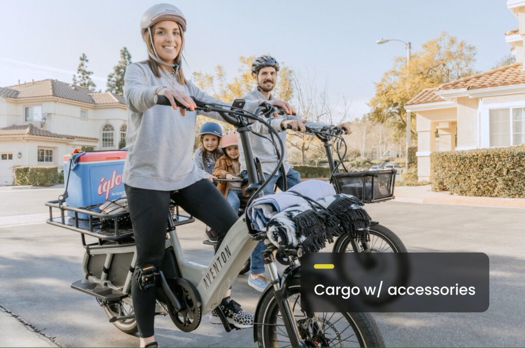 Go shopping, take the kids on a ride, commute. Cargo e-bikes can be customized for any use or occasion. Built to handle a load, cargo bikes are perfect for urban living.