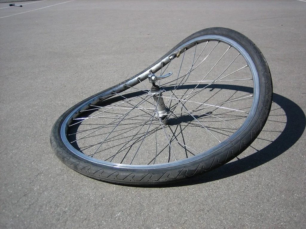 Ouch! Bent Wheels are a bummer.